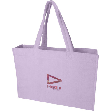 Logo trade promotional merchandise image of: Siam GRS recycled terry beach tote bag 13L