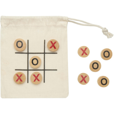 Logotrade business gift image of: Whorl wooden tic, tac, toe game