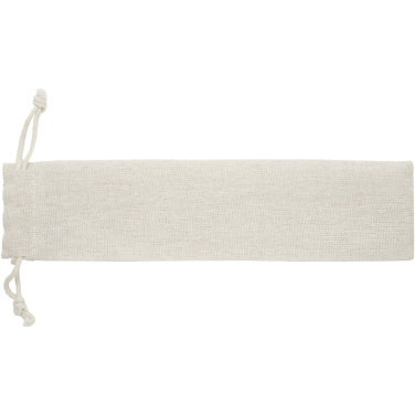 Logotrade promotional giveaways photo of: Root 5-piece stainless steel and beech wood cutlery set