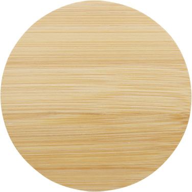 Logo trade advertising products picture of: Lenora 250 ml glass cup with bamboo lid