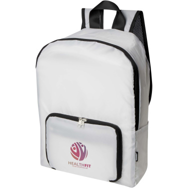Logotrade corporate gift image of: EcoFold RPET foldable backpack 15L