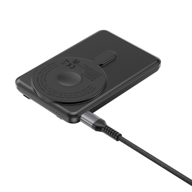 Logo trade promotional items image of: Urban Vitamin Redwood 5in1 5000mah 20W PD magnetic powerbank