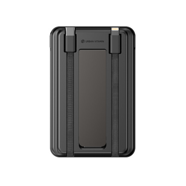 Logo trade promotional merchandise image of: Urban Vitamin Redwood 5in1 5000mah 20W PD magnetic powerbank