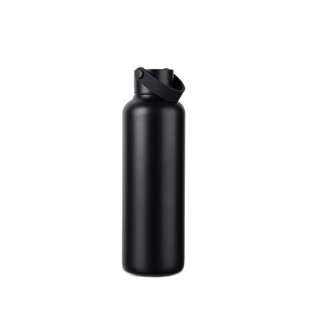 Logo trade promotional products image of: Baltimore RCS recycled SS bottle 600 ML