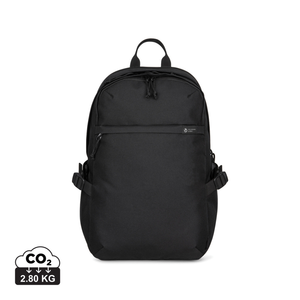 Logo trade business gifts image of: Renew AWARE™ rPET 15'' laptop backpack