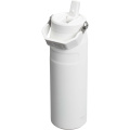 Stanley IceFlow™ 2.0 700 ml water bottle with flip straw, Frosted white