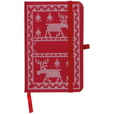 Logo trade advertising products image of: A6 Notebook with Christmas design