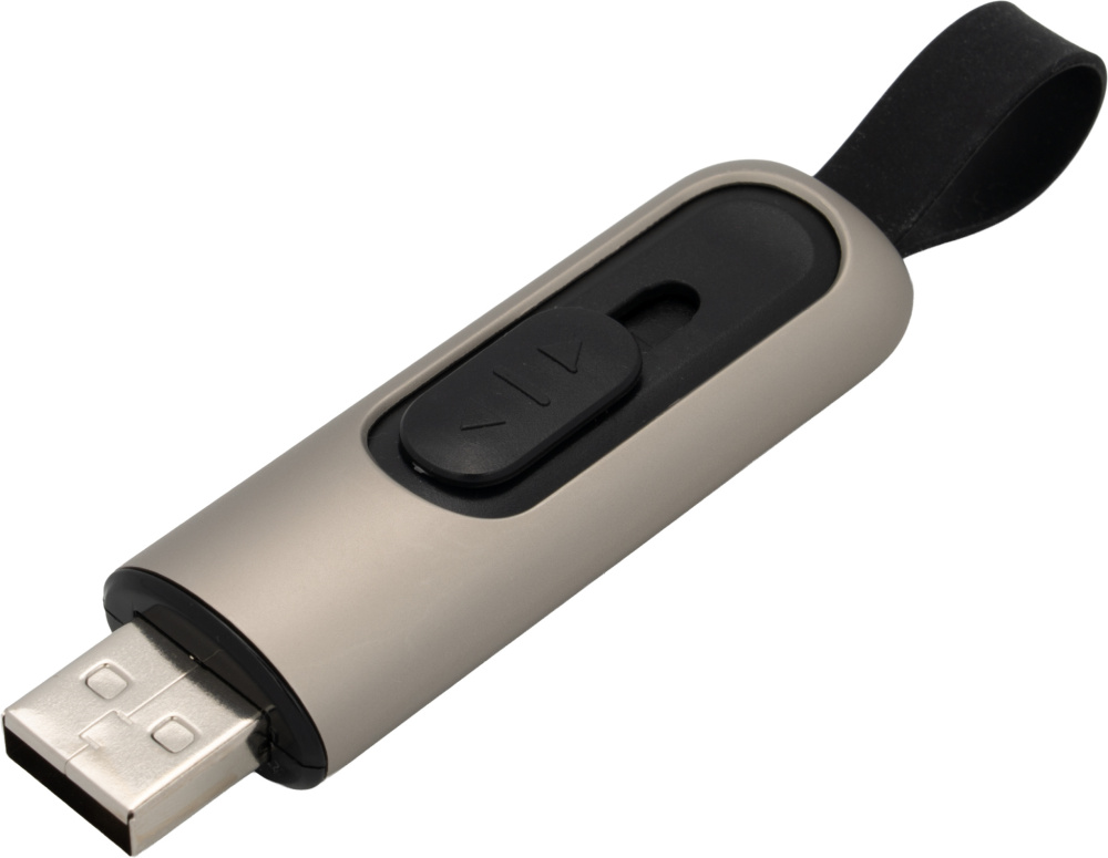 Logo trade promotional giveaways image of: Plastic USB stick