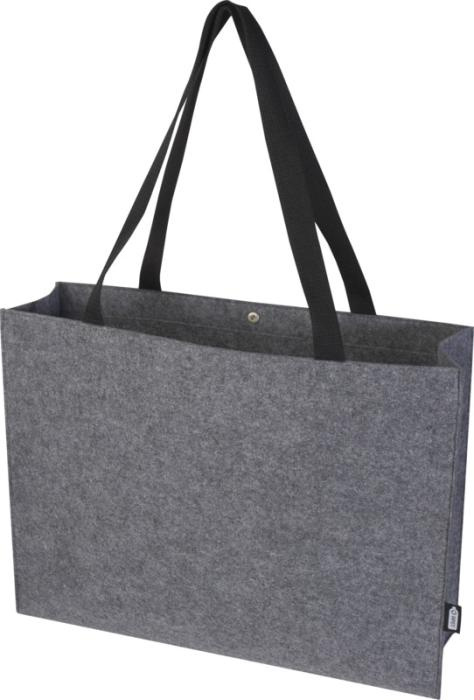 Logotrade promotional gifts photo of: Felta GRS recycled felt gusset tote bag 20L