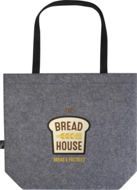 Logotrade promotional giveaway picture of: Felta GRS recycled felt gusset tote bag 20L