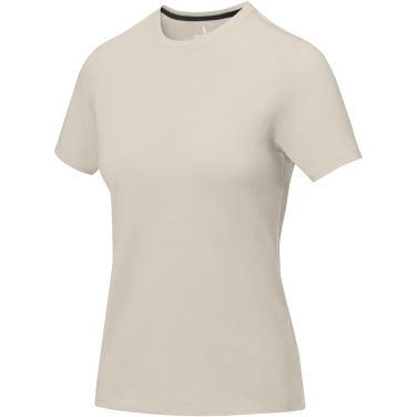 Logo trade corporate gifts image of: Nanaimo short sleeve women's t-shirt