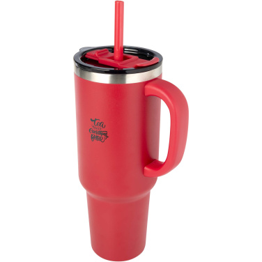 Logo trade corporate gift photo of: Sydney 1200 ml copper vacuum insulated tumbler with straw
