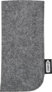 Logo trade promotional item photo of: Felta GRS recycled pouch for glasses