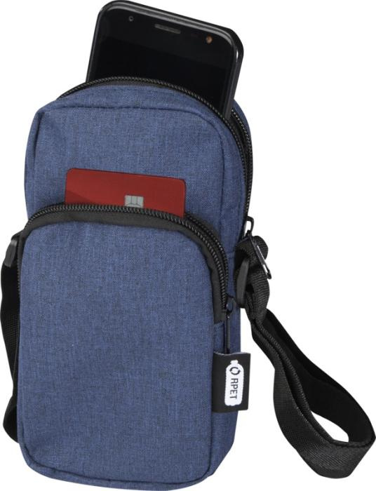 Logotrade advertising product image of: Ross GRS recycled phone pouch