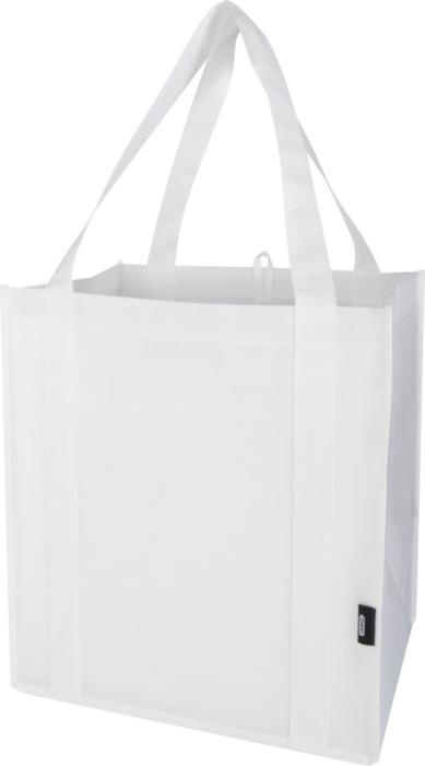 Logotrade promotional gift image of: Liberty GRS recycled non-woven bottom board tote bag 29L