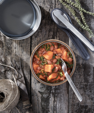 Logotrade advertising products photo of: Black+Blum Glass Lunch Bowl 750ml