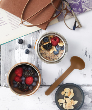 Logo trade promotional merchandise picture of: Black+Blum Food Flask 400 ml