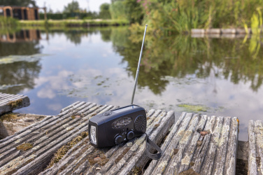 Logotrade promotional products photo of: RescueWave RCS recycled plastic emergency radio