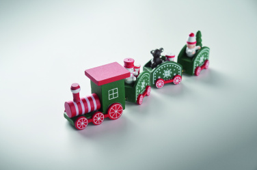 Logotrade promotional products photo of: Wooden Christmas train