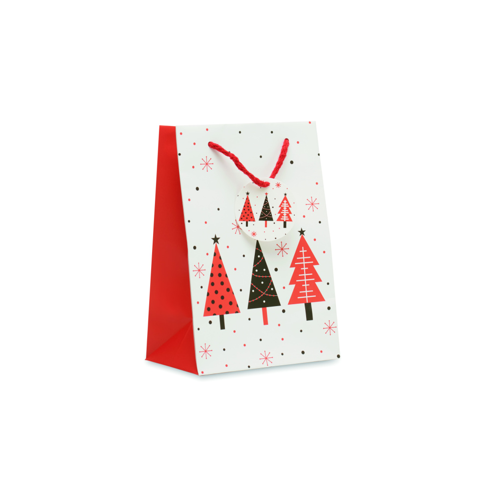 Logo trade promotional products image of: Gift paper bag small