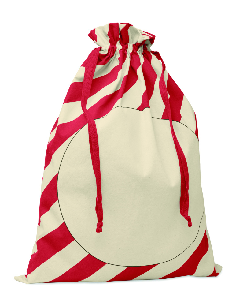 Logo trade corporate gifts picture of: Large Santa cotton bag