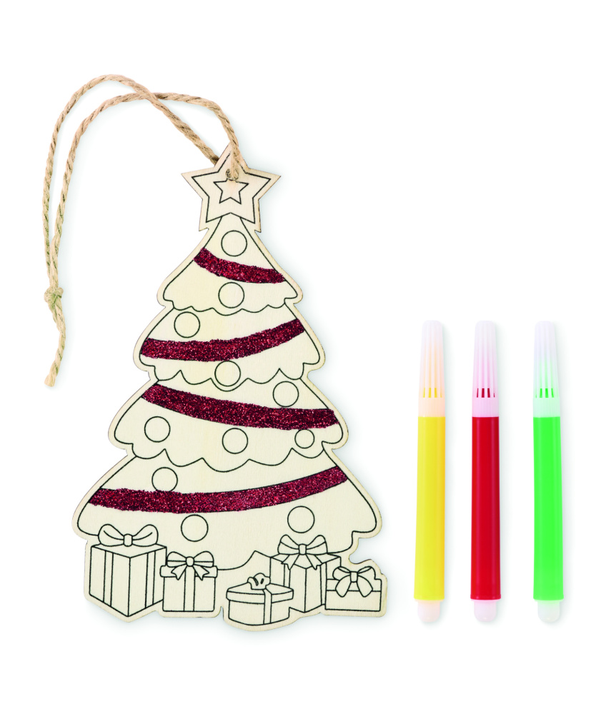Logotrade promotional gift picture of: Christmas tree ornament