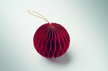 Logo trade corporate gifts picture of: Foldable  XMAS bauble hanger