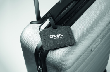 Logotrade promotional giveaway image of: Anti-loss finder luggage tag