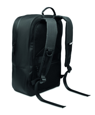 Logotrade promotional giveaway image of: 300D RPET computer backpack