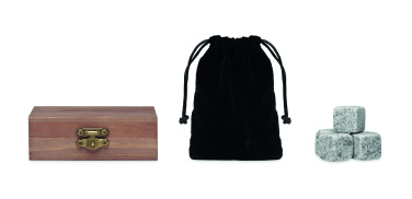 Logotrade advertising product image of: 9 stone ice cube set in box