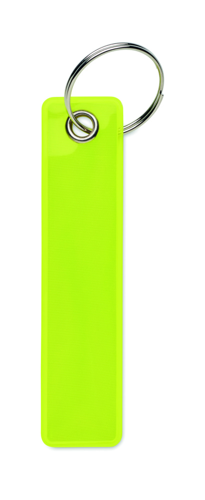 Logo trade promotional product photo of: Reflective key ring in PVC
