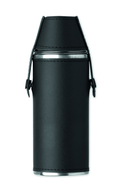 Logotrade promotional giveaway picture of: Hip flask with shot cups