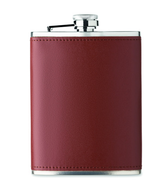 Logotrade advertising product image of: Slim hip flask 200 ml