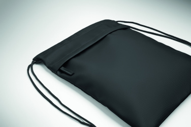 Logotrade promotional item picture of: Drawstring bag in 600D RPET