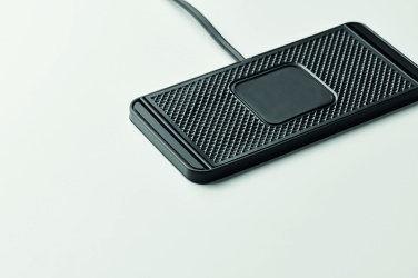 Logo trade promotional giveaways image of: Pad car wireless charger 15W