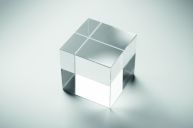 Logo trade corporate gifts picture of: Glass cube award