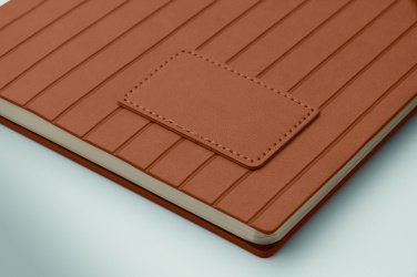 Logotrade advertising product image of: A5 notebook in smokey PU
