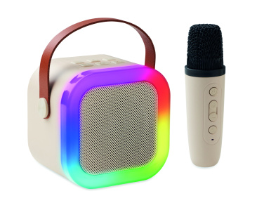 Logotrade promotional giveaway image of: Karaoke set speaker