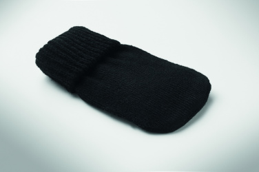 Logo trade business gift photo of: Hand warmer knitted polyester
