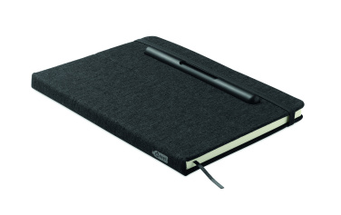 Logotrade promotional giveaway picture of: A5 notebook with phone holder