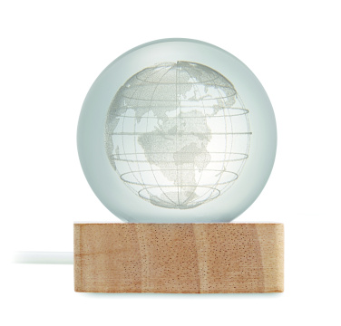 Logotrade promotional item picture of: LED globe glass ball