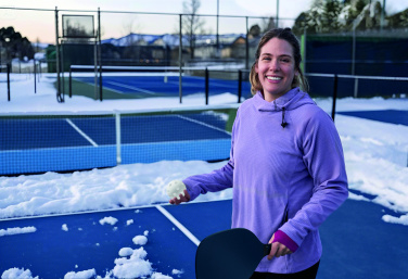 Logo trade promotional gifts picture of: Pickle ball paddle set