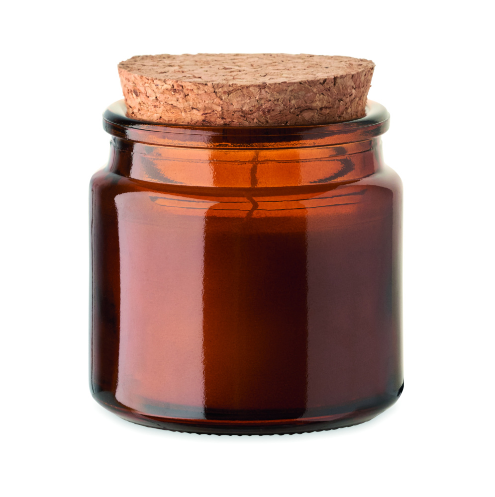 Logo trade promotional item photo of: Plant based wax candle 70 gr