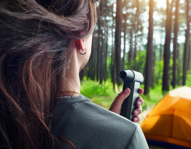 Logo trade advertising product photo of: Portable turbo fan