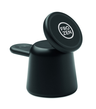 Logotrade promotional merchandise picture of: 3 in 1 wireless charger 15W