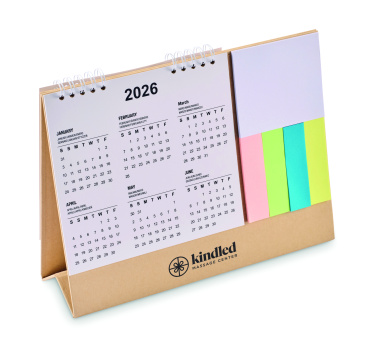 Logotrade corporate gifts photo of: Desk calendar with memo pad