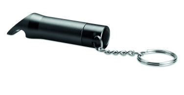 Logo trade corporate gift photo of: Metal torch key ring Ylivieska