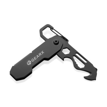 Logo trade promotional giveaways image of: Gear X foldable EDC tool with carabiner and parcel cutter
