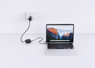 Logotrade promotional giveaway image of: Urban Vitamin San Jose 100W stand with retractable cable