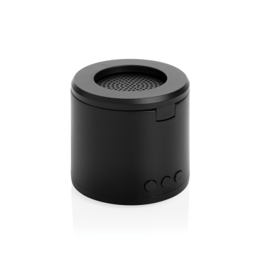 Logo trade promotional product photo of: Magpulse RCS recycled plastic 3W speaker w/magnetic holder